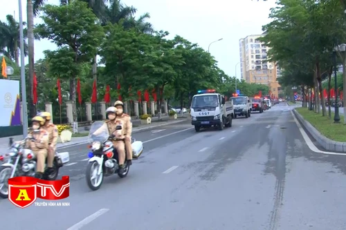 Ra quân đảm bảo trật tự ATGT, trật tự đô thị, bảo vệ Sea Games 31