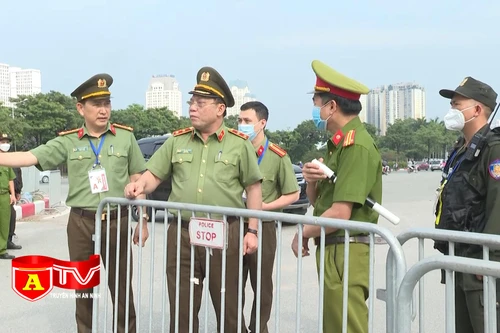 Kiểm tra công tác bảo đảm an ninh - an toàn SEA Games 31