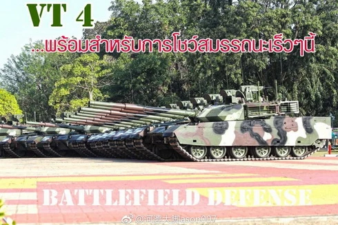 Vì sao Thái Lan tự tin khẳng định xe tăng VT4 mua từ Trung Quốc mạnh hơn cả T-90?