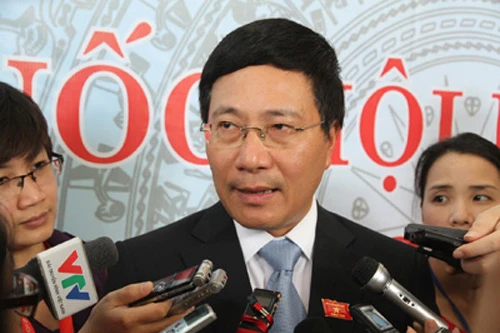 Phó Thủ tướng Phạm Bình Minh nói về chuyến thăm của Tổng thống Obama