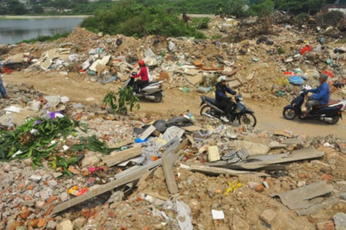 Sở Xây dựng trả lời về việc "chậm thi công, đầm Hồng bị bức tử"