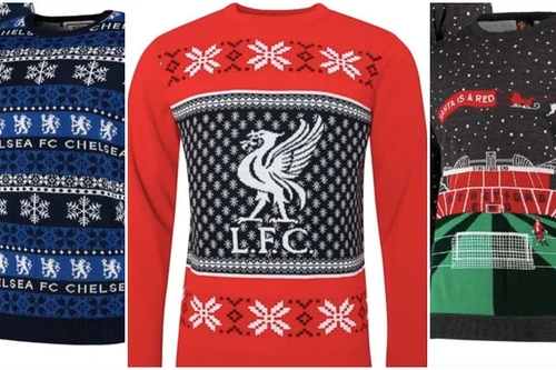 [ẢNH] Ngộ nghĩnh những chiếc áo đón Giáng sinh của các CLB Premier League