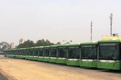 Xe buýt nhanh BRT Hà Nội dự kiến giá vé 7.000 đồng/lượt