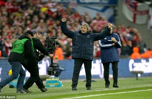 HLV Manuel Pellegrini vẫn chưa hài lòng về Man City