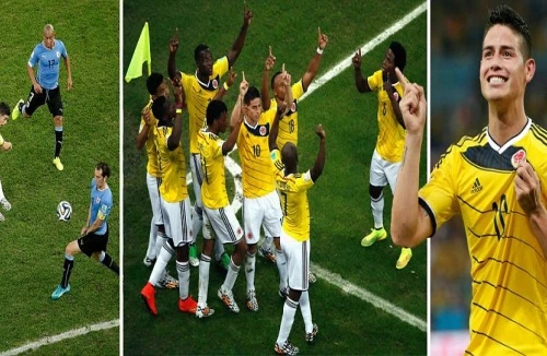 Siêu phẩm của James Rodriguez đưa Colombia vào tứ kết