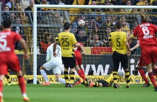 Choáng váng với bàn thua nhanh nhất lịch sử Bundesliga của Dortmund