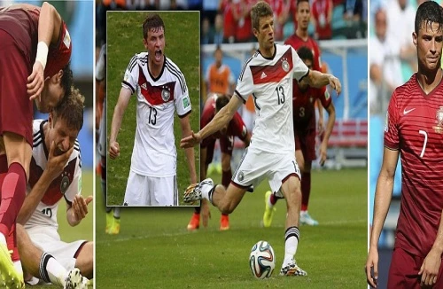 Muller lập hat-trick, Xe tăng Đức “nghiền nát” Bồ Đào Nha