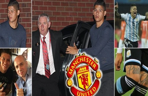 Chùm ảnh: "Cứu tinh" của M.U có mặt ở Old Trafford