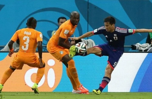 Nguồn cảm hứng Drogba giúp Bờ Biển Ngà ngược dòng đánh bại Nhật Bản 