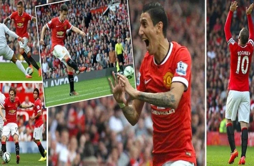 Di Maria toả sáng, M.U 4-4-2 giành thắng lợi đầu tiên
