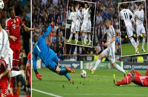 Benzema lập công, Real thắng sít sao trước Bayern