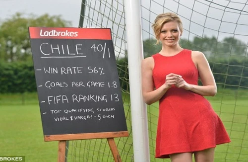 Người đẹp truyền hình Anh quốc trổ tài dự đoán World Cup 2014
