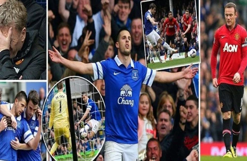 Thua bạc nhược 0-2 trước Everton, M.U xa dần Europa League