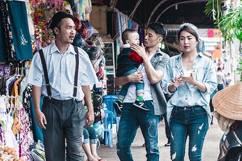 Bộ ba Johnny Trí Nguyễn, Lê Khánh, Tiến Luật hoá "vú em tập sự"