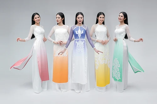 Ngọc Hân làm "nàng thơ" trong BST áo dài của Hà Duy