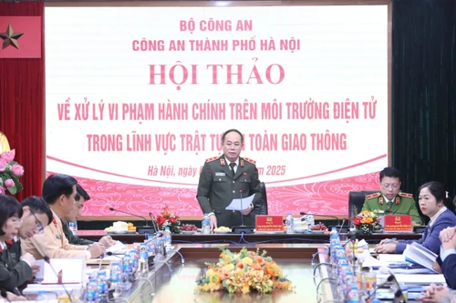 Công an Hà Nội xử lý vi phạm về trật tự an toàn giao thông trên môi trường điện tử