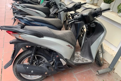 Công an phường Quan Hoa tìm chủ sở hữu chiếc xe máy Honda SH