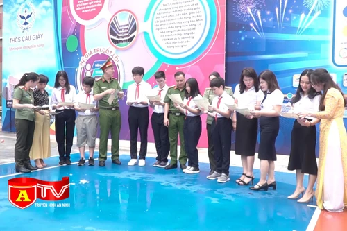 Lá chắn không gian mạng và tuổi hoa học đường quận Cầu Giấy