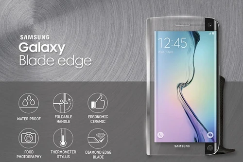 Smartphone kiểu dao phay của Samsung