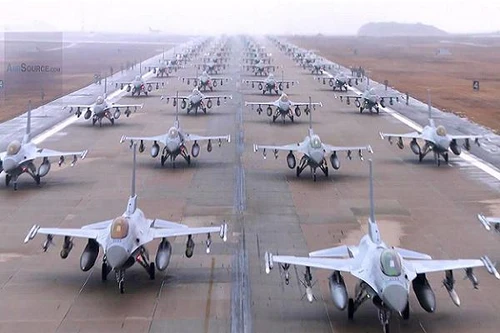 Mỹ, Hàn tung hàng trăm máy bay diễn tập
