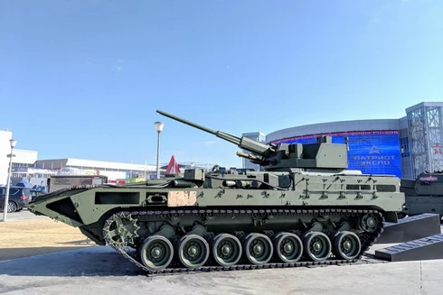 [ẢNH] Lộ diện cấu hình nâng cấp cực mạnh của xe chiến đấu bộ binh T-15 Armata