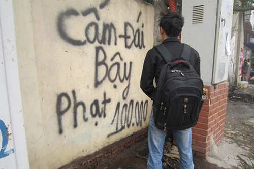 Khi đường phố biến thành nhà vệ sinh công cộng