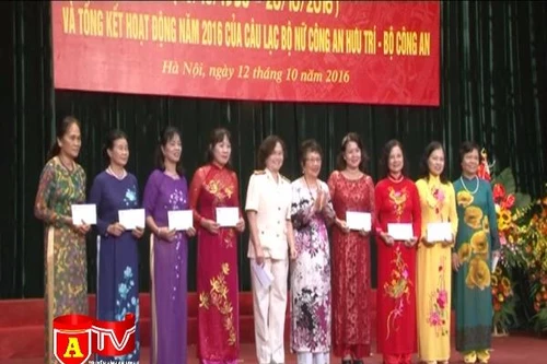 Gặp mặt hội viên CLB nữ Công an hưu trí