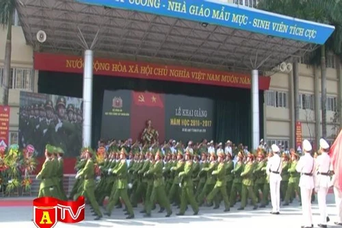 Học viện ANND và Học viện CSND khai giảng năm học mới
