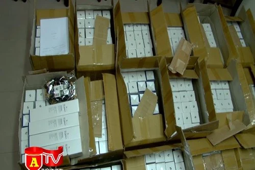 Cận cảnh lô hàng thực phẩm chức năng trị giá trên 1 tỷ đồng bị tiêu hủy