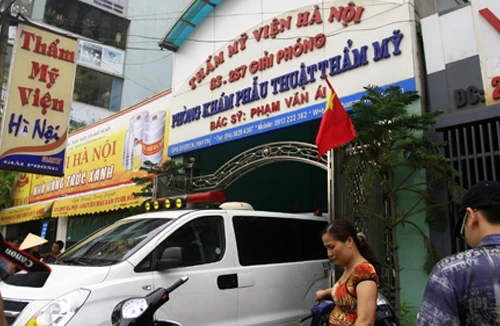 Phòng khám thẩm mỹ không được nâng ngực