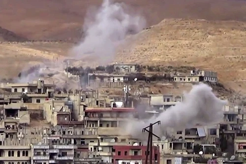 2.600 phiến quân đối lập Syria đầu hàng tại thung lũng Wadi Barada