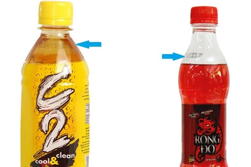 Thu hồi sản phẩm Trà xanh C2 và nước tăng lực Rồng đỏ 