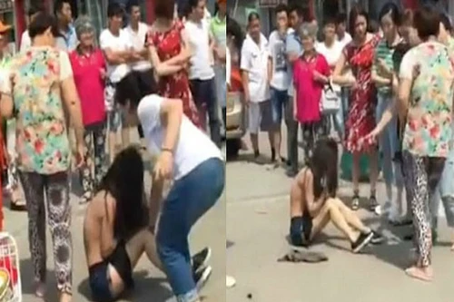 Màn đánh ghen gây sốc