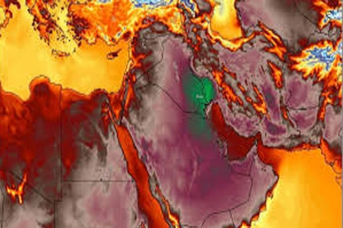 Trung Đông nắng nóng kỷ lục 53 độ C