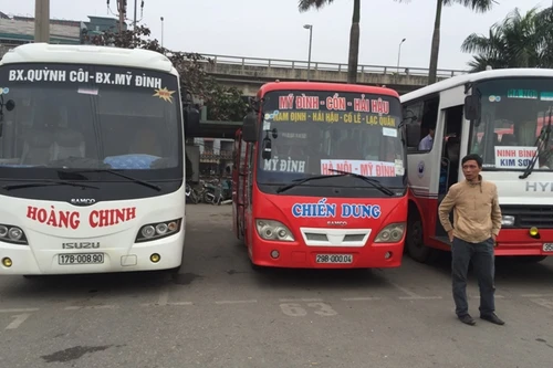 Đã có 300/444 nốt xe điều chuyển từ bến Mỹ Đình về bến Nước Ngầm