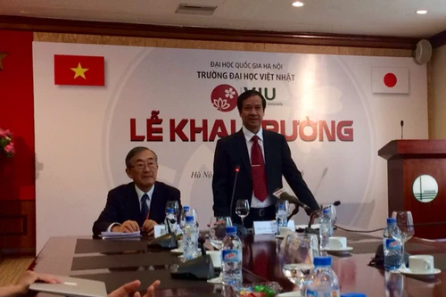 ĐH Việt Nhật khai giảng khoá đầu với 6 ngành thế mạnh của Nhật Bản