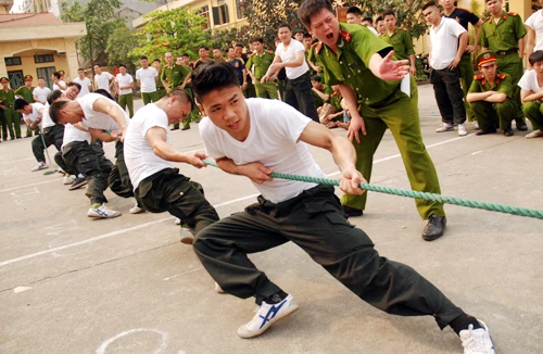 Sôi động Hội thao thanh niên CSCĐ Thủ đô 2013