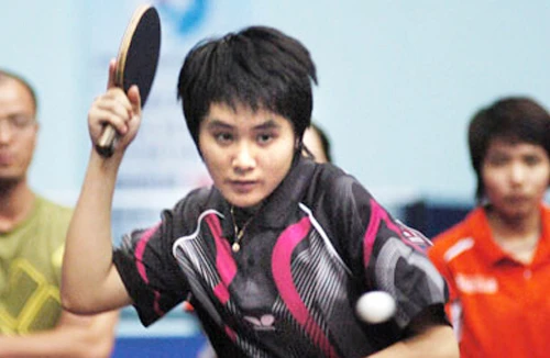 Nữ tay vợt Bộ Công an nhiều khả năng vô địch