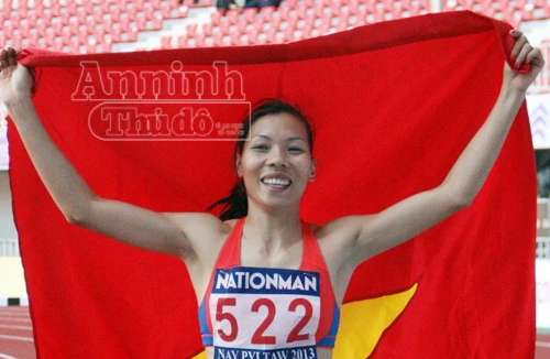 Vũ Thị Hương trở lại thống trị đường chạy 100m nữ Đông Nam Á