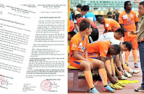 Trận thua của XM Xuân Thành SG có thể liên quan cá độ bất hợp pháp