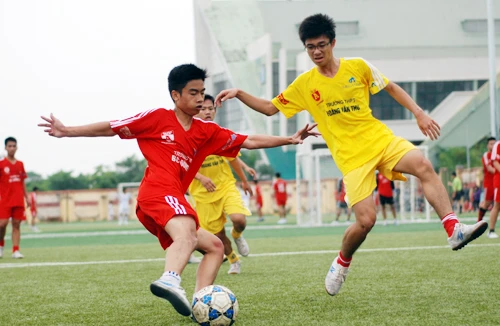 Đã có 28 đội đăng ký tham dự Giải bóng đá học sinh THPT Hà Nội 2012