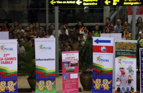Không khí SEA Games hâm nóng Yangon