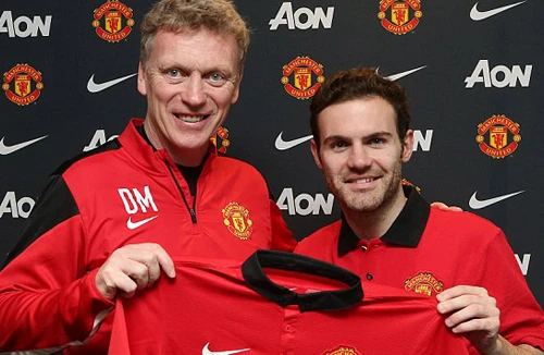 Chào đón Mata, HLV David Moyes hứa hẹn thêm nhiều “bom tấn”