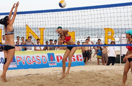 1 tỷ đồng tài trợ cho bóng chuyền bãi biển năm 2014