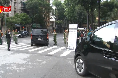 Bảo đảm an ninh lễ quốc tang với tinh thần trách nhiệm cao nhất