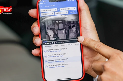 CSGT trực tiếp trích xuất camera hành trình xử phạt nghiêm lái xe vi phạm