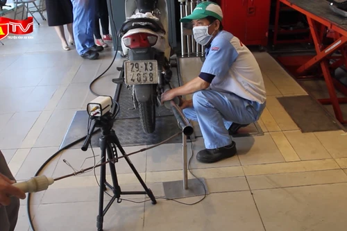 Mô tô, xe gắn máy phải kiểm định khí thải từ ngày 1/1/2025