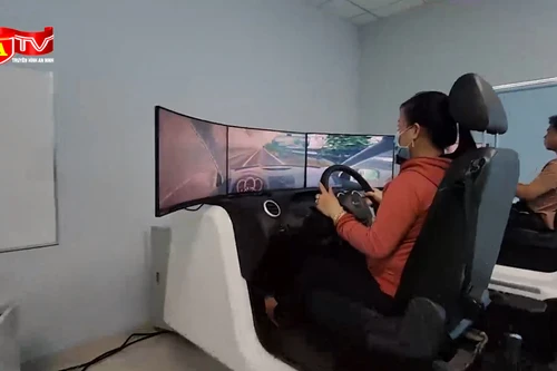 Mô phỏng trong sát hạch bằng lái xe là phần thi bắt buộc