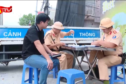 Không được cấp, đổi giấy phép lái xe khi chưa nộp phạt