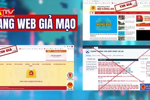 Trong một tháng phát hiện hơn 125.000 website giả mạo cơ quan, tổ chức